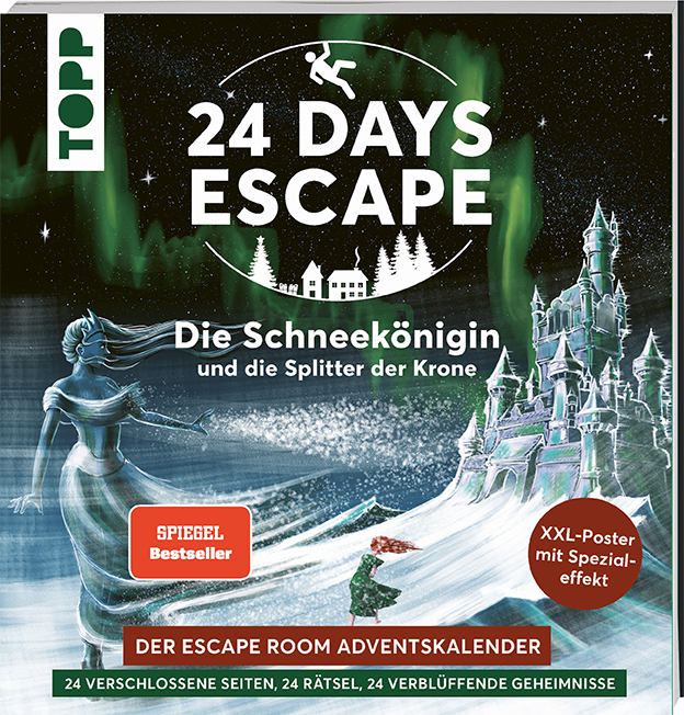 24 DAYS ESCAPE – Der Escape Room Adventskalender: Die Schneekönigin und die Splitter der Krone