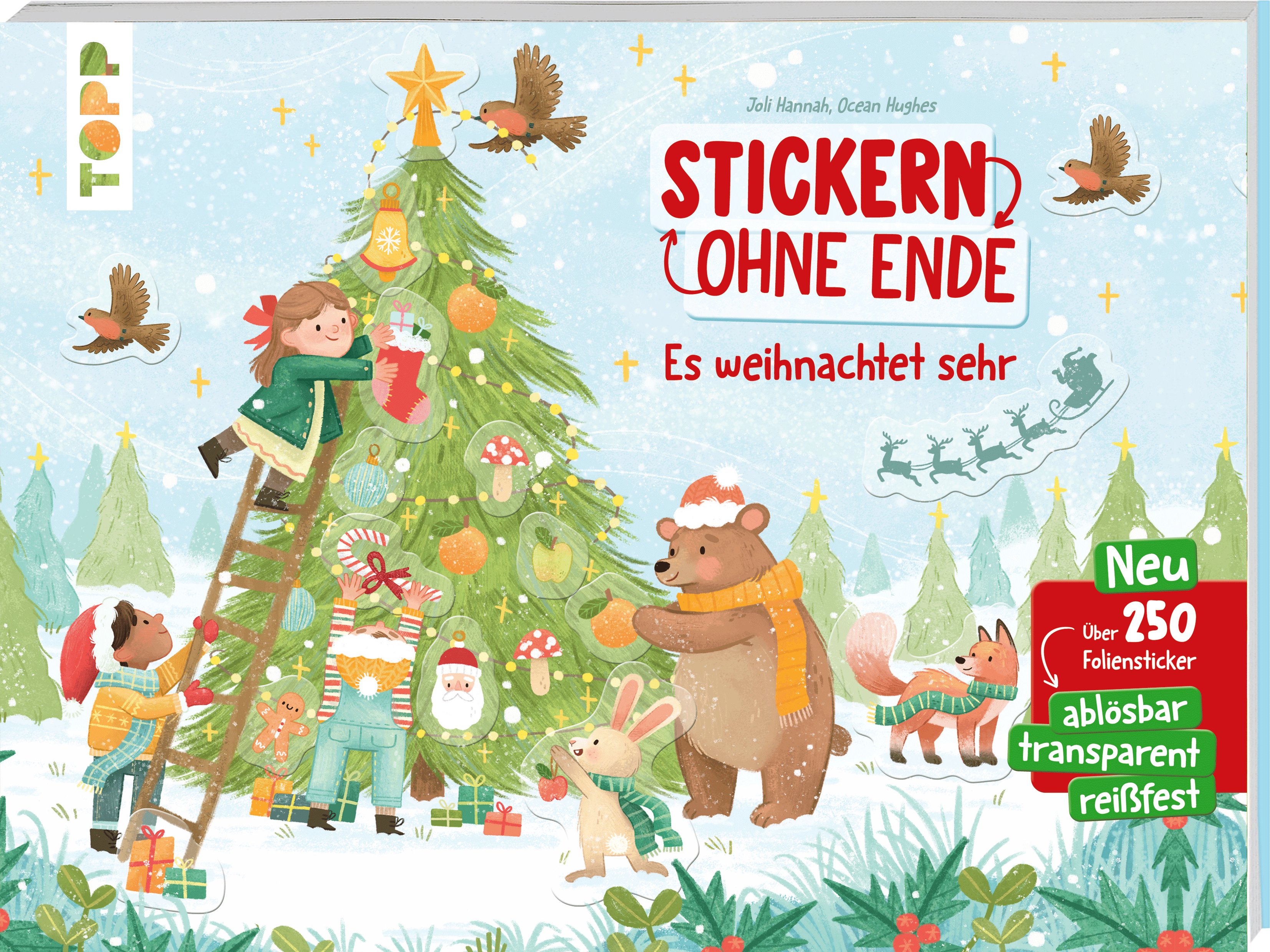 Stickern ohne Ende - Es weihnachtet sehr