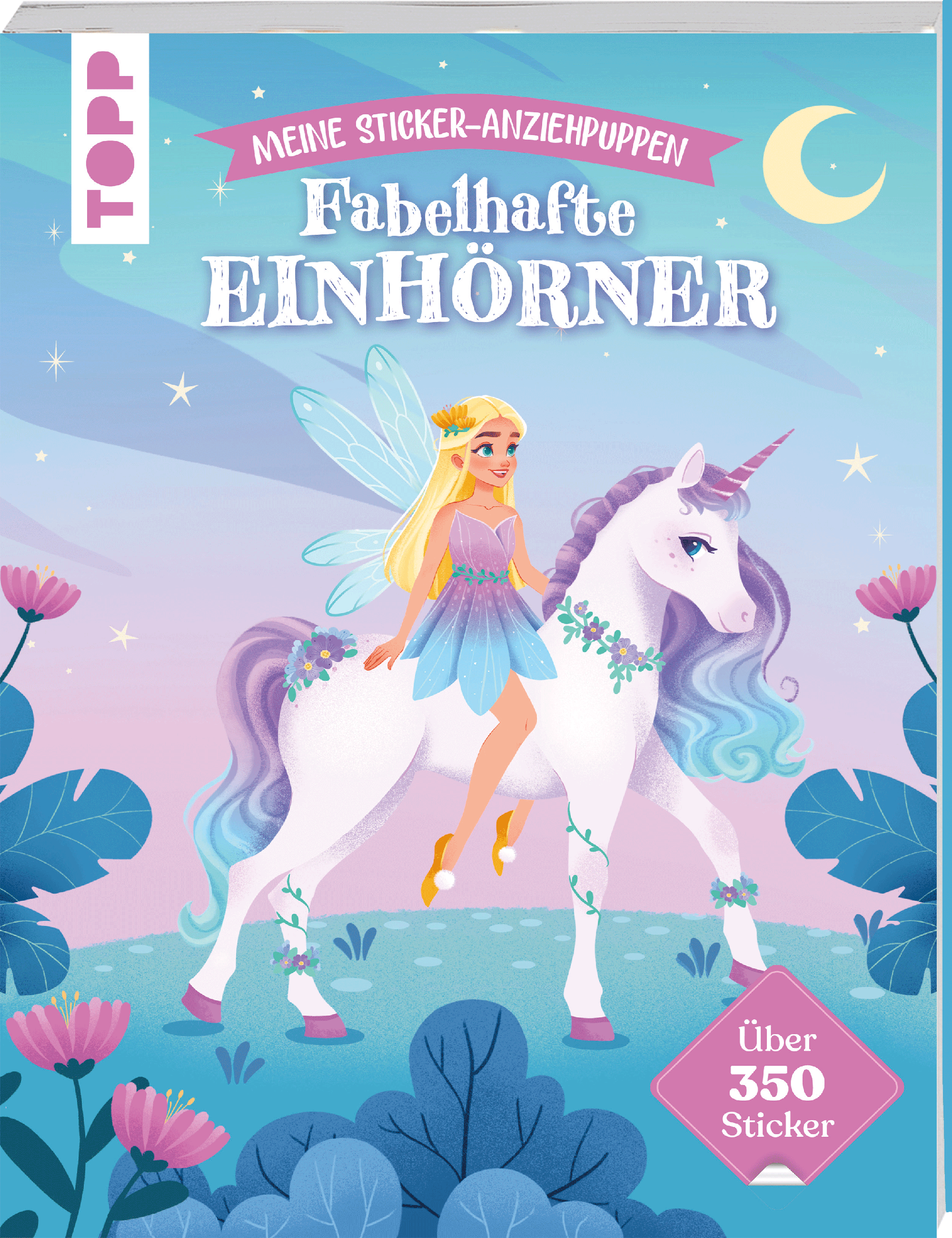 Meine Sticker-Anziehpuppen. Fabelhafte Einhörner 