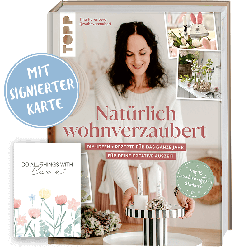 Natürlich wohnverzaubert mit und von @wohnverzaubert (mit signierter Karte)