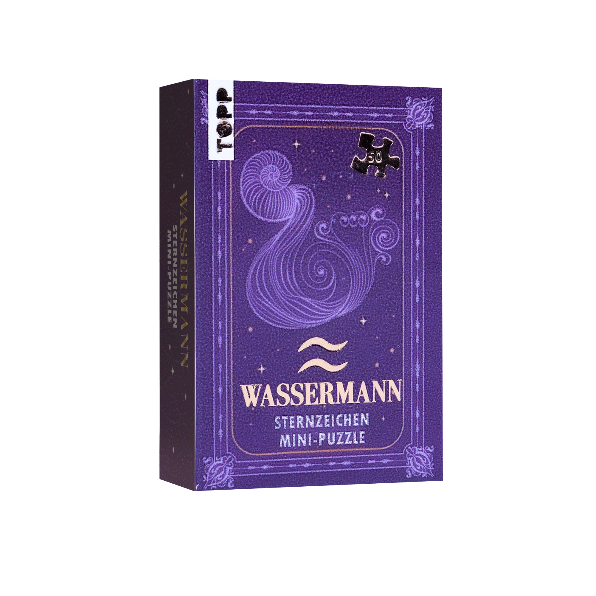 Sternzeichen Mini-Puzzle Wassermann