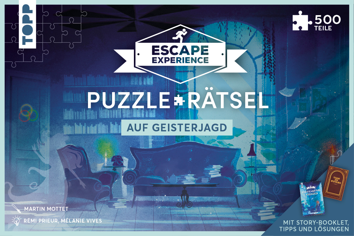 Escape Experience – Puzzle-Rätsel – Auf Geisterjagd
