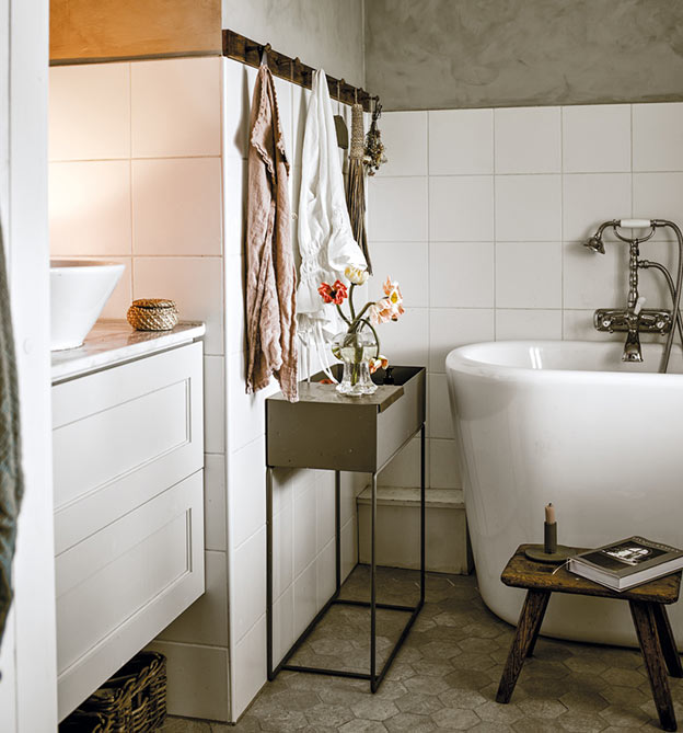 Badezimmer im skandinavischen Einrichtungsstil