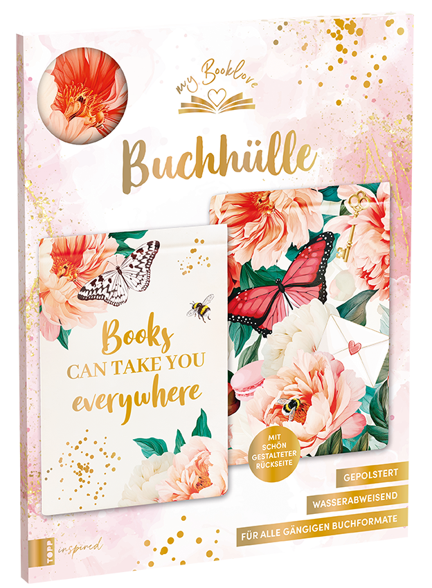 Booklove Buchhülle hell