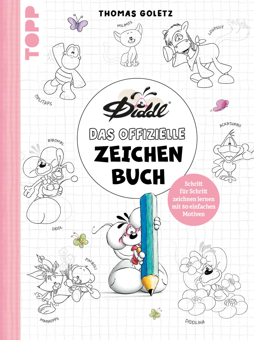 Die bunte Welt von DIDDL und seinen Freunden - Das offizielle Zeichenbuch