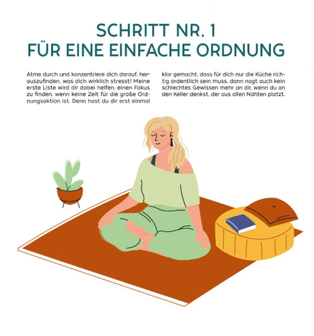 Schnell aufräumen Schritt 1