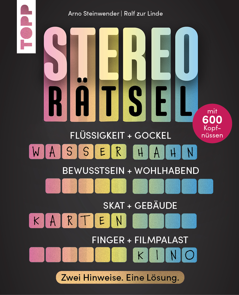 Stereo-Rätsel – Zwei Hinweise, eine Lösung