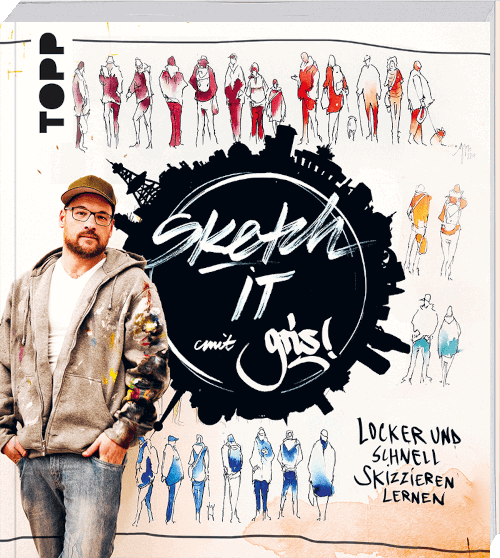 Skizzieren lernen mit Buch Sketch it von Künstler gris 