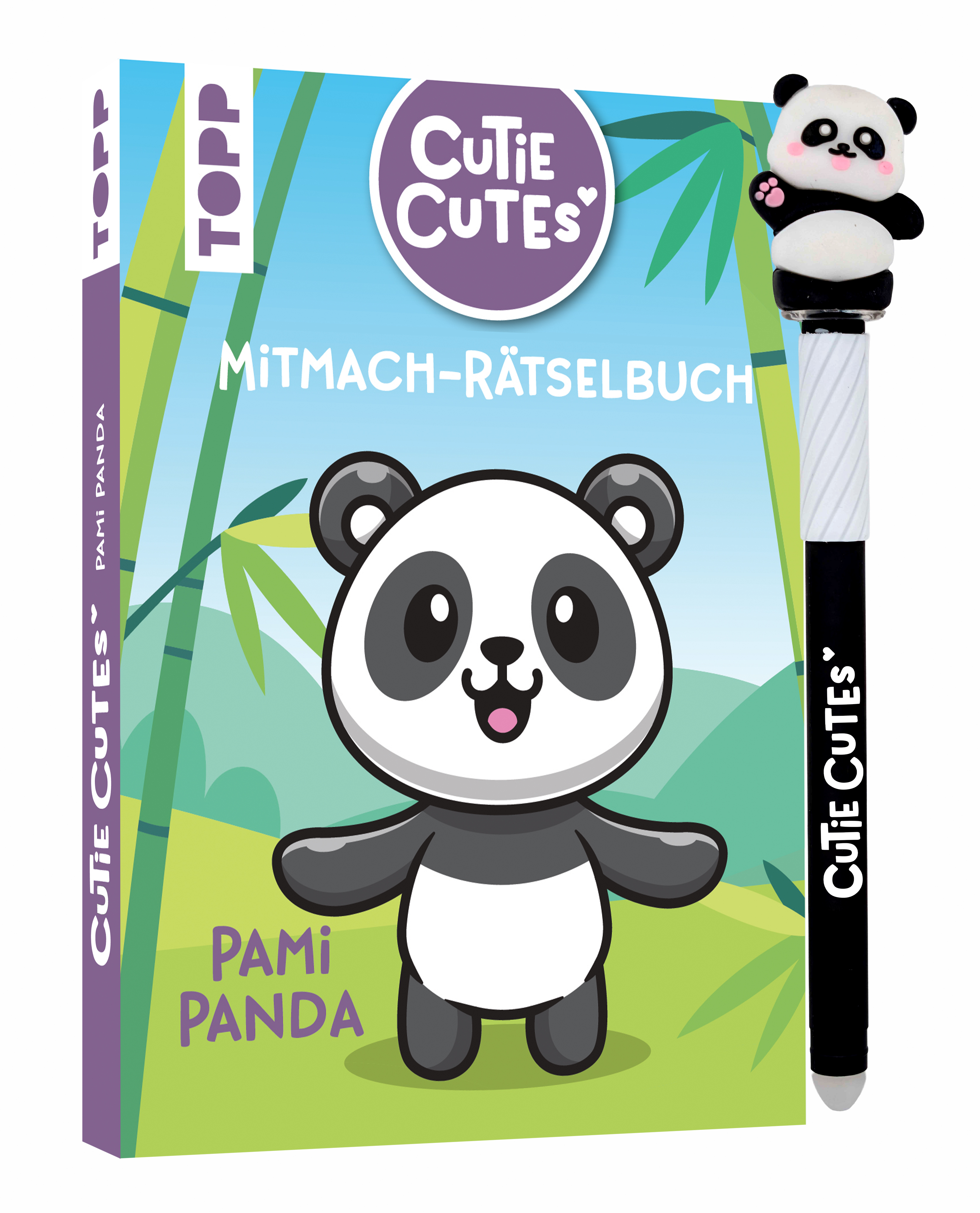 Cutie Cutes - Mitmach-Rätselbuch. Pami Panda