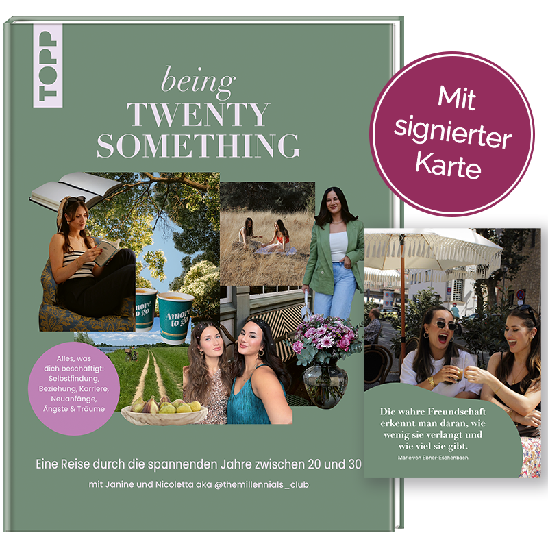 Being Twenty Something (mit signierter Karte)