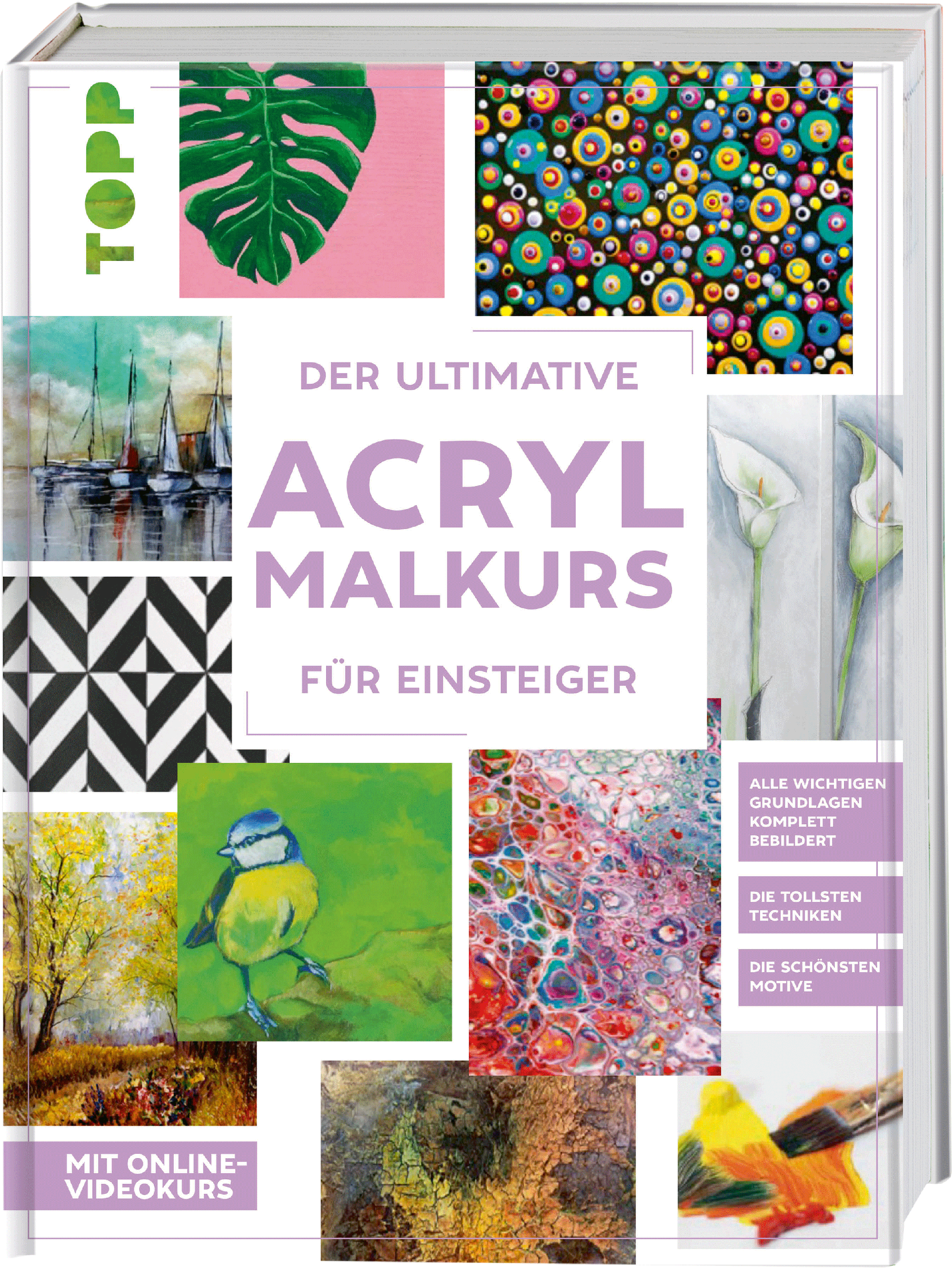 Der ultimative ACRYLMALKURS für Einsteiger 