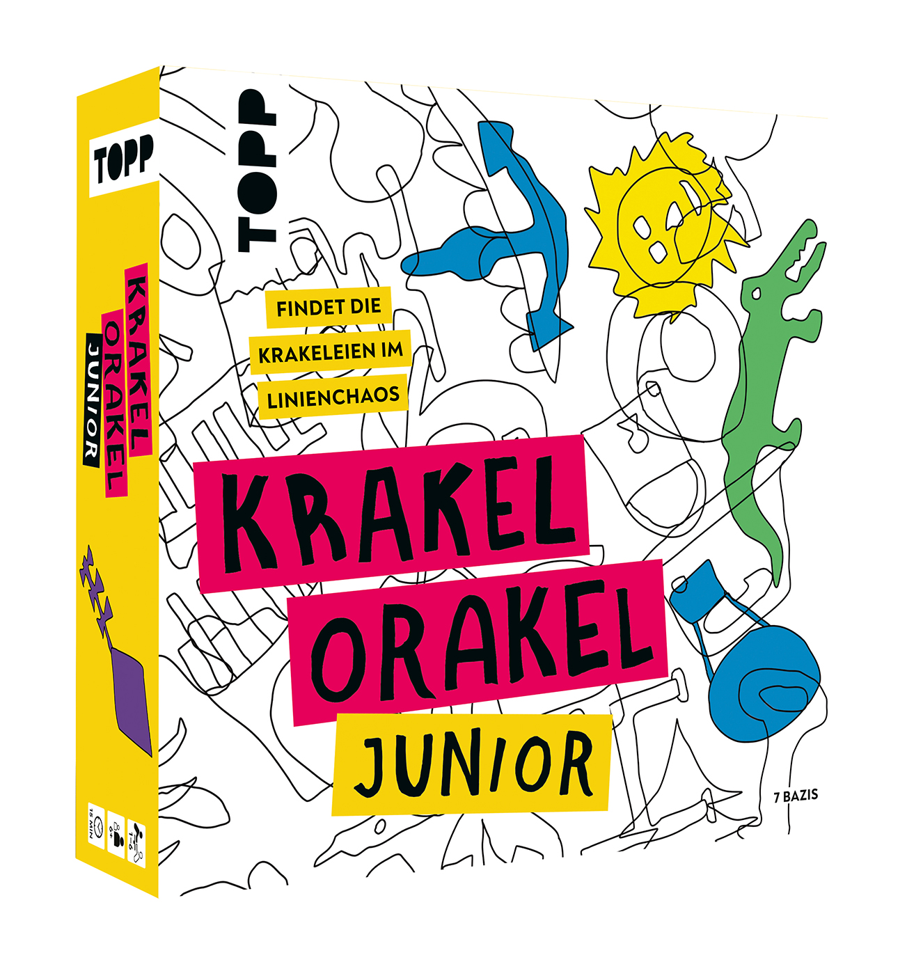 Krakel-Orakel Junior – Findet die Krakeleien im Linienchaos