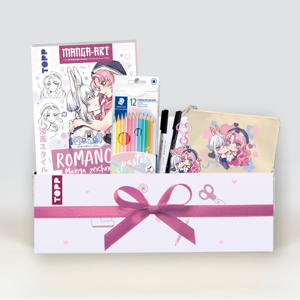 Geschenkset Romance Manga zeichnen