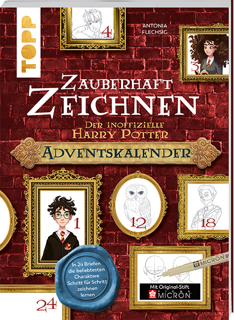 Zauberhaft Zeichnen. Der inoffizielle Harry Potter Adventskalender