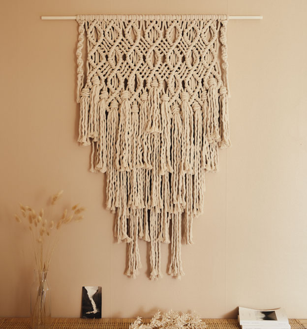 Makramee Wandbehang