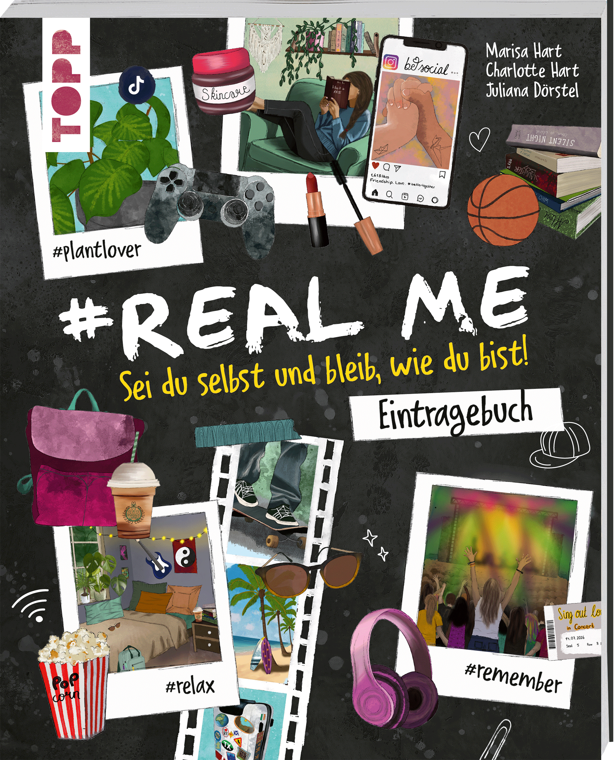 #Real me - Das Teenie-Eintragebuch