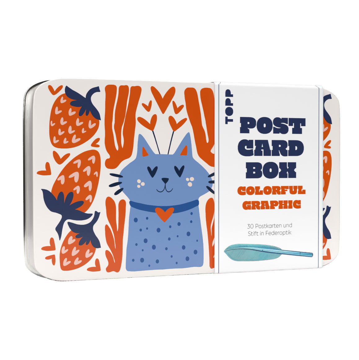 Postcard Box - Colorful Graphic