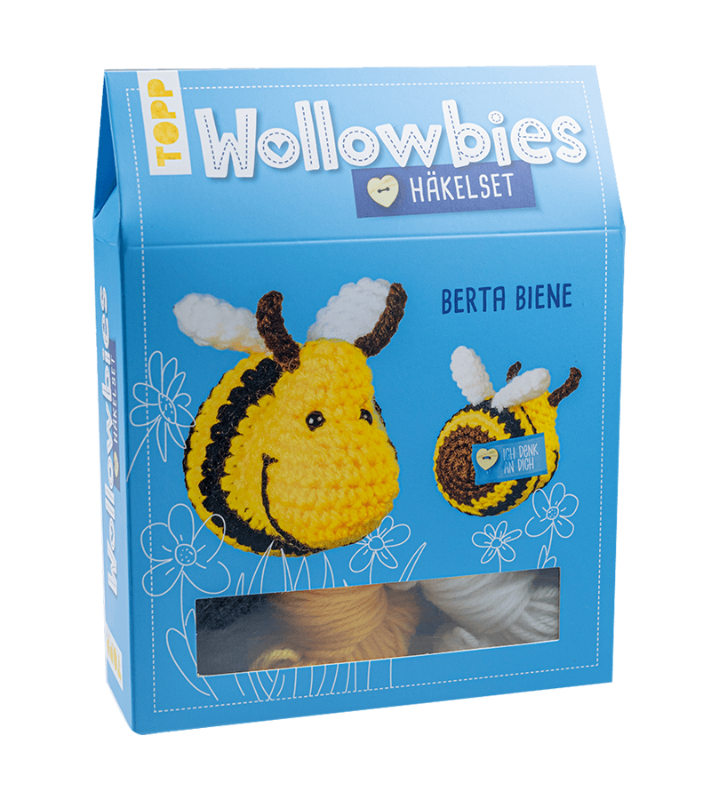 Wollowbies Häkelset Biene