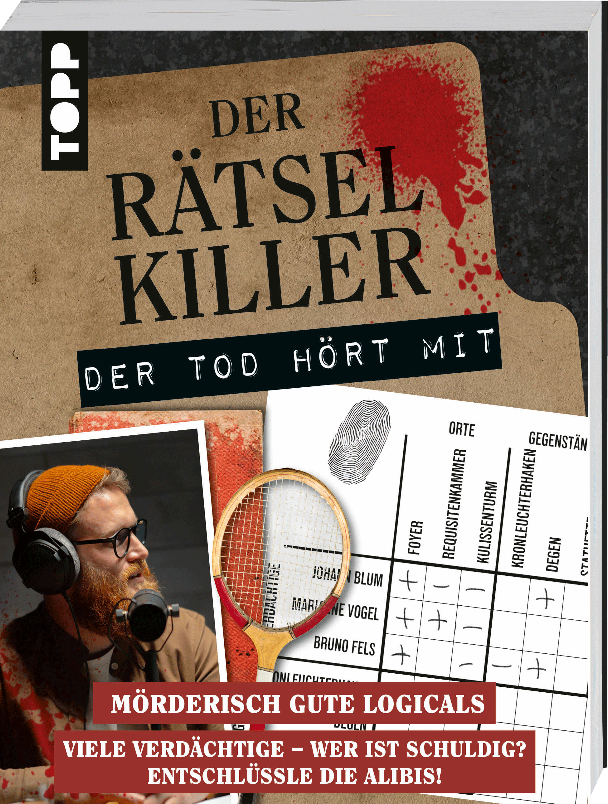 Der Rätselkiller: Der Tod hört mit –  Mörderisch gute Logicals!