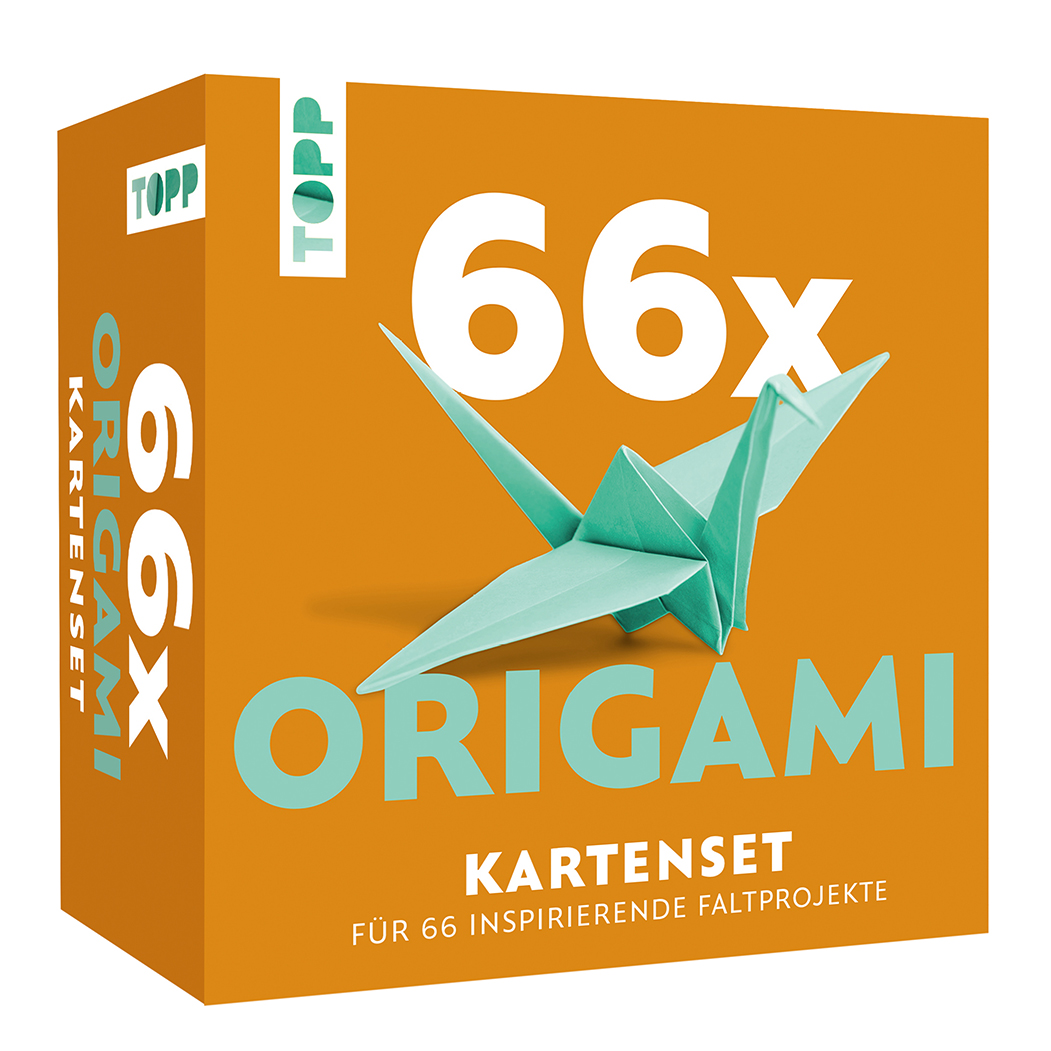 66x Origami. Kartenset