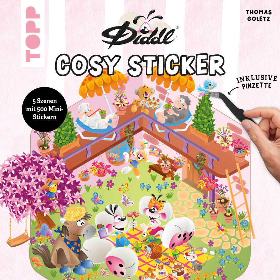 Die bunte Welt von DIDDL und seinen Freunden - Cosy Sticker