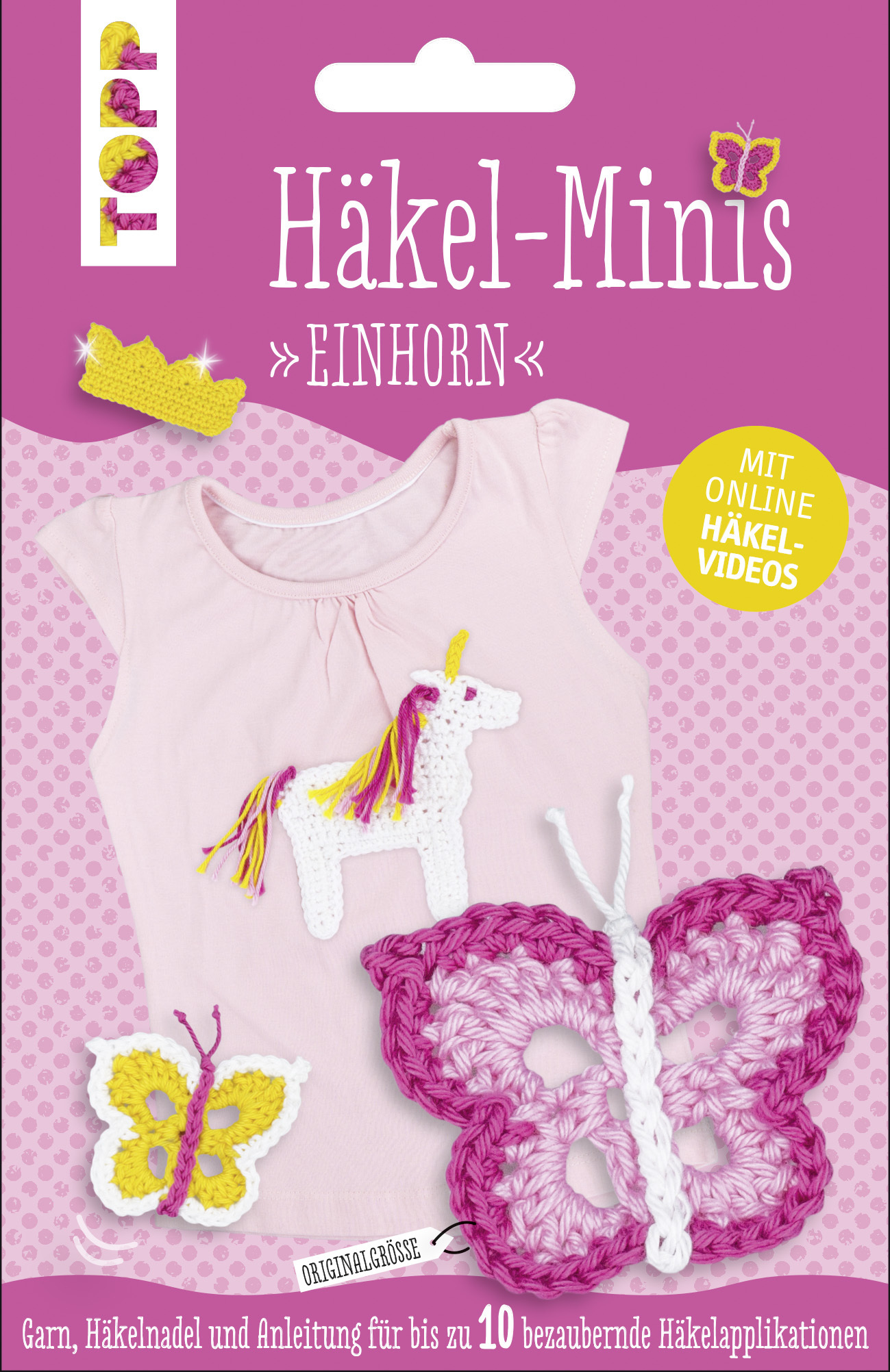 Häkel-Minis Set Einhorn