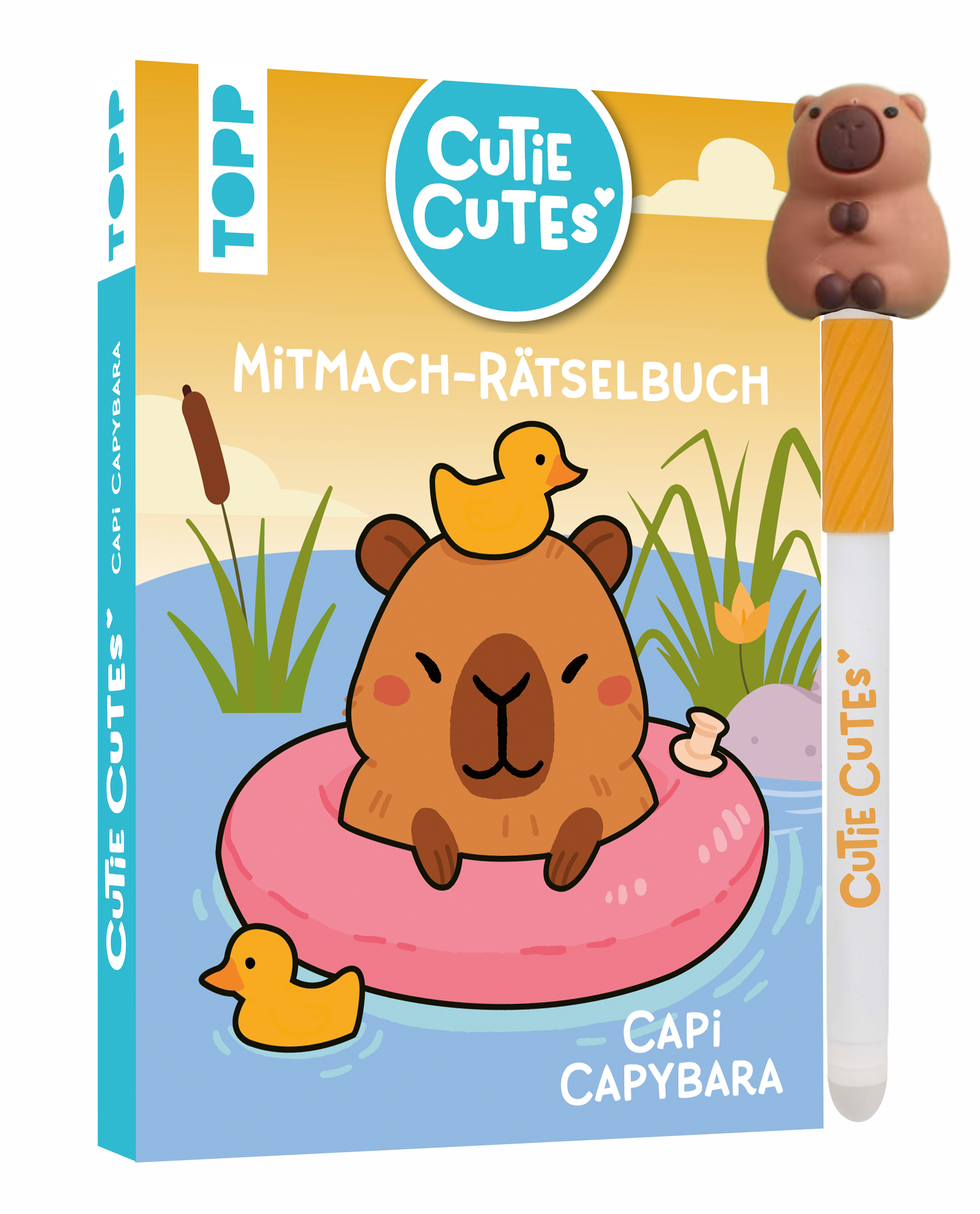 Cutie Cutes - Mitmach-Rätselbuch. Capi Capybara