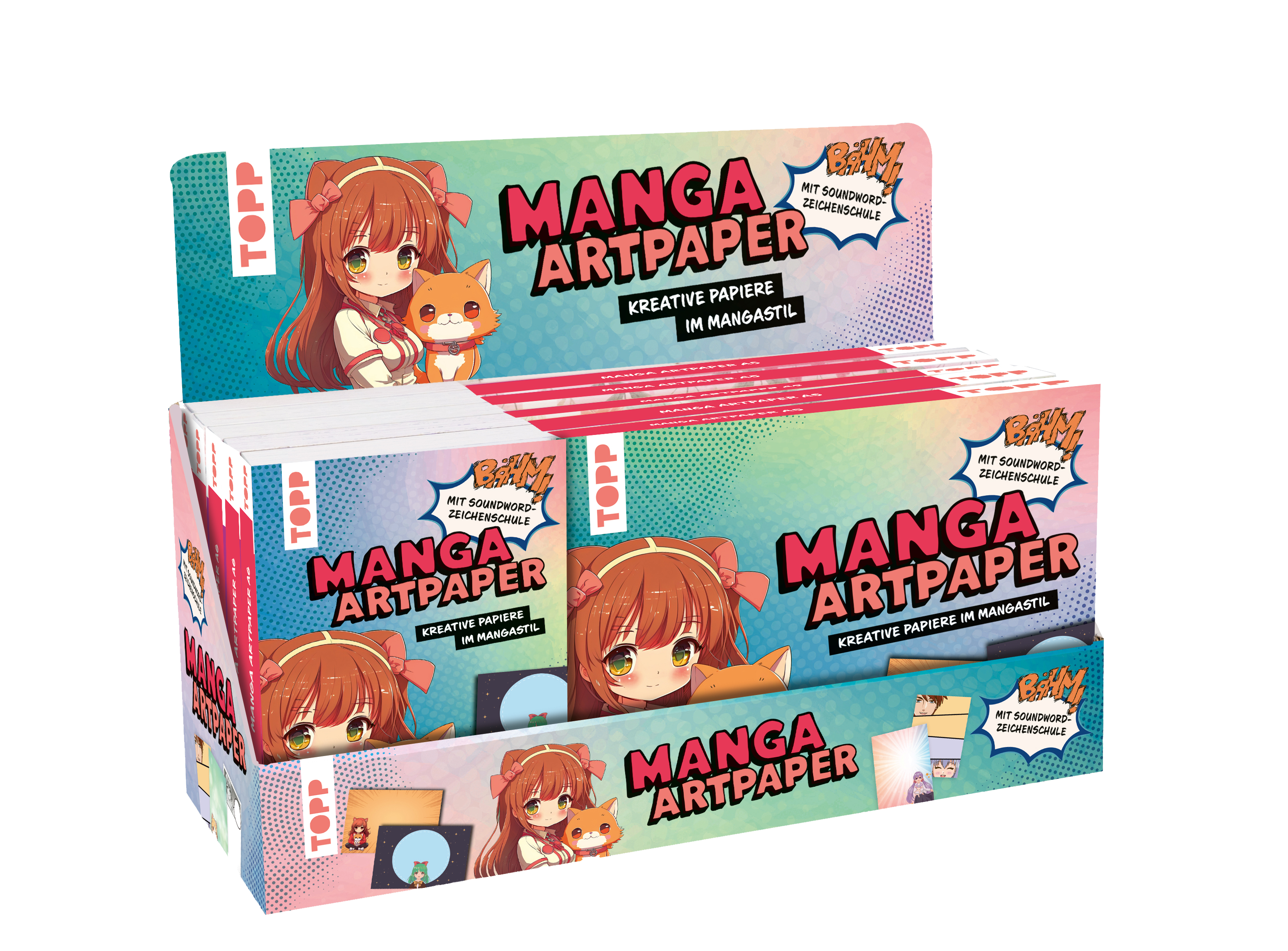 Manga Art Paper Display 2 x 5 Ex