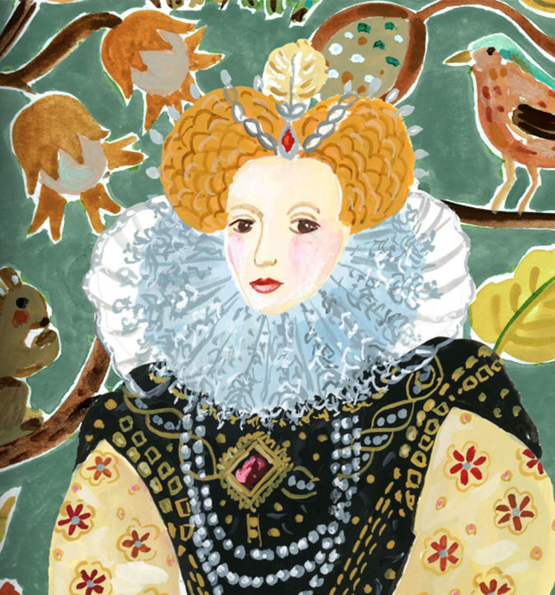 Illustration Elisabeth I - Koenigin von England